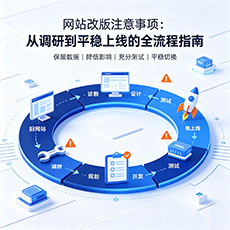 榆中建站-网站改版注意事项：从调研到平稳上线的全流程指南