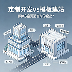 永登建站-定制开发vs模板建站：哪种方案更适合你的企业？