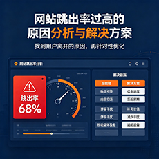 兰州建站-网站跳出率过高的原因分析与解决方案