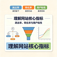 兰州建站-理解网站核心指标：跳出率、转化率与用户粘性