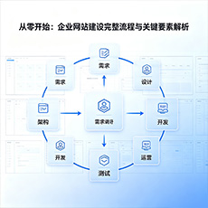 永登建站-从零开始：企业网站建设完整流程与关键要素解析