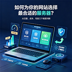 七里河建站-如何为你的网站选择最合适的服务器？